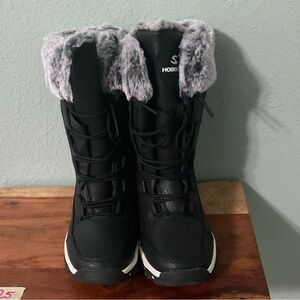 Women's Black Winter Boots